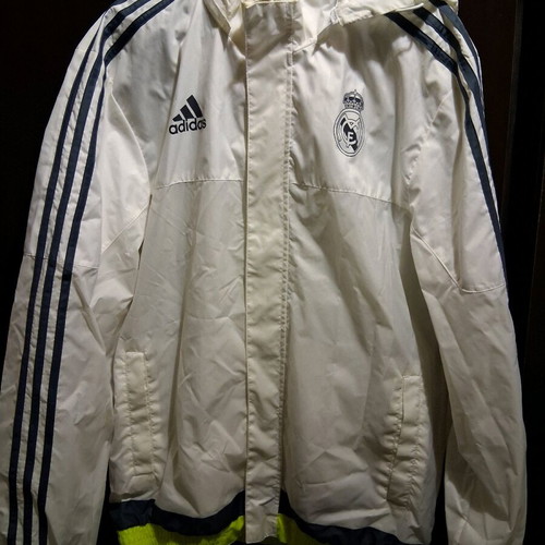 Real Madrid Windbreaker White Like New
