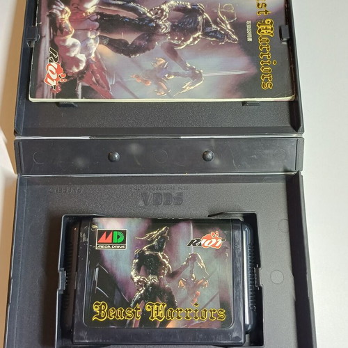 Sega Mega Drive Beast Warrior game used, functional