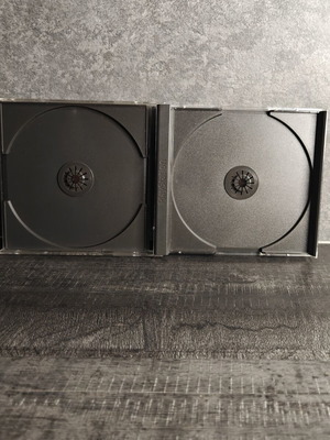 Official Double Disc PS1 Case used, Playstation 1 dual case