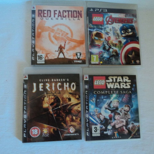 PS3 and PC games used, pack of 12 including Lego and Infamous