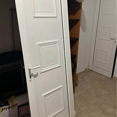 Aluminum door 2.10x0.71 without frame like new