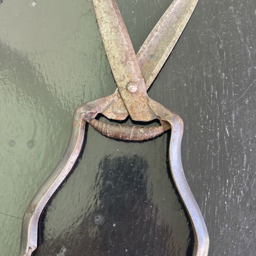 Vintage Forged Pruning Shears 30cm used, fully functional