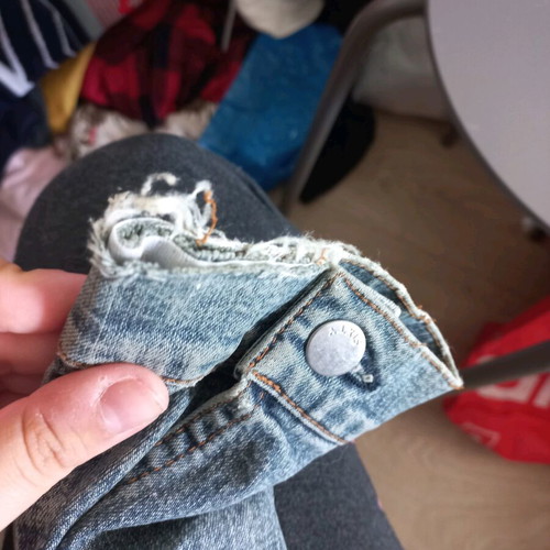 Miss Sixty denim jacket used, size XS, blue