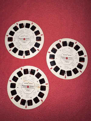 View Master Muppet Movie reels used, Arabic edition 1979