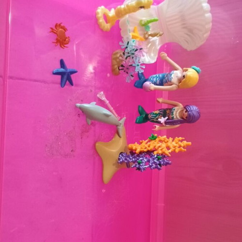 Playmobil Maxi Mermaid Case Like New With Shell (9324)