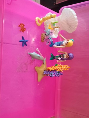 Playmobil Maxi Mermaid Case Like New With Shell (9324)