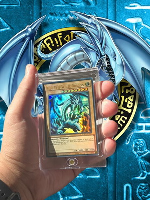 Blue-Eyes White Dragon KACB-EN001 ultra rare limited edition κάρτα καινούργιο