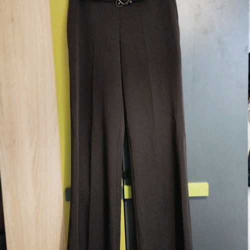 Zigzag women's pants used twice, brown, size S