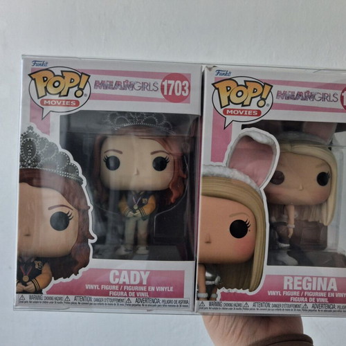 Funko POP Mean Girls Regina George 1706 and Cady 1703 set new