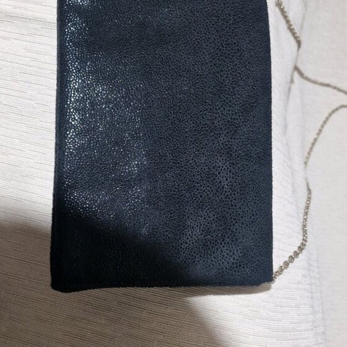 Accessorize black clutch shoulder bag like new with chain