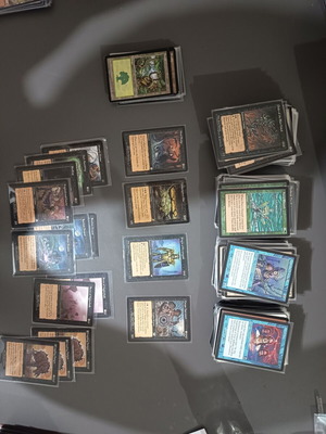 Πακέτο καρτών Magic The Gathering μεταχειρισμένο, 400 κάρτες με oldschool και premodern σετ