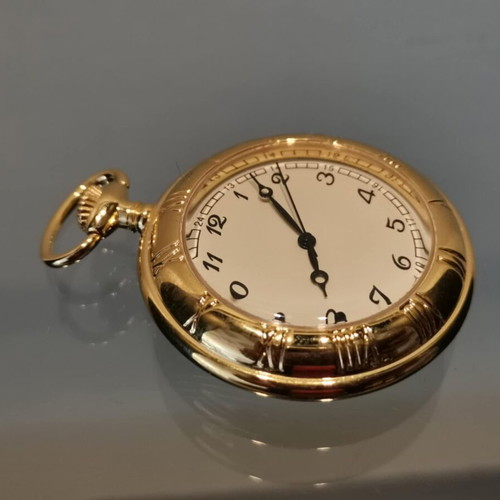 Pocket watches used, collection of 10 replicas, metal