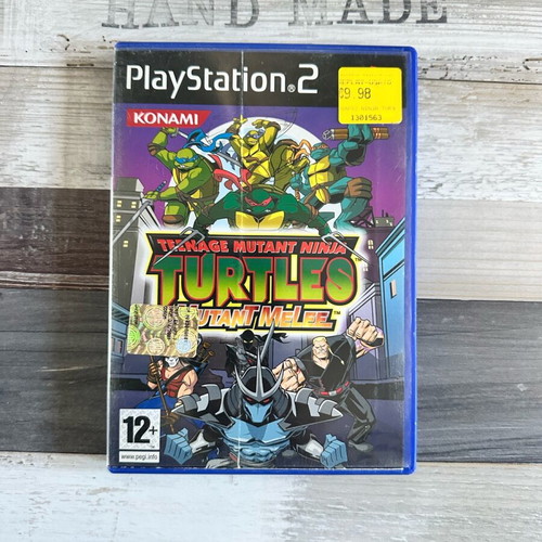 Teenage Mutant Ninja Turtles Mutant Melee PlayStation 2 used