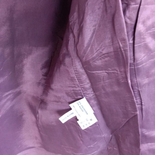 Leonard's jacket like new, purple-gray, size M/38, zipper and pockets