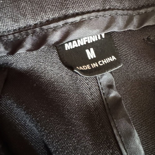 Manfinity unisex pants medium black like new