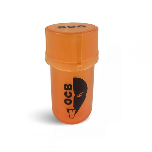 OCB plastic grinder 40mm 2 in 1 orange new