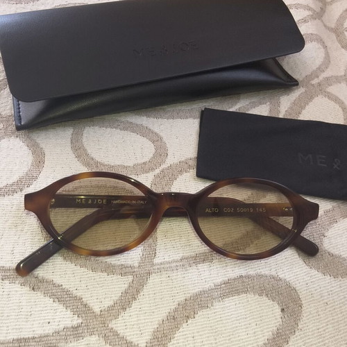 Me & Joe sunglasses alto studio design like new, unisex, brown