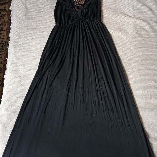 Attrattivo maxi dress one size black new