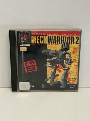 MechWarrior 2 31st Century Combat PS1 PAL παιχνίδι, πλήρες με εγχειρίδιο