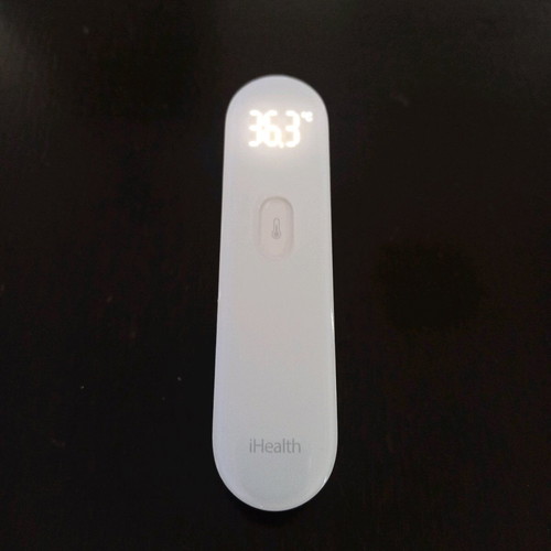 iHealth PT3 digital thermometer used, suitable for babies