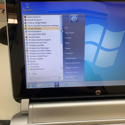 HP Mini Laptop 210-2100 used with charger and protective case
