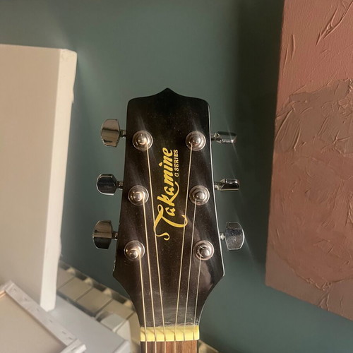 Takamine EG 540 SC electro-acoustic guitar used