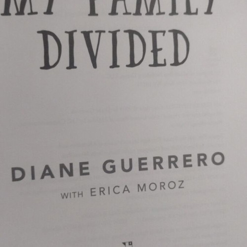 My Family Divided book like new, English