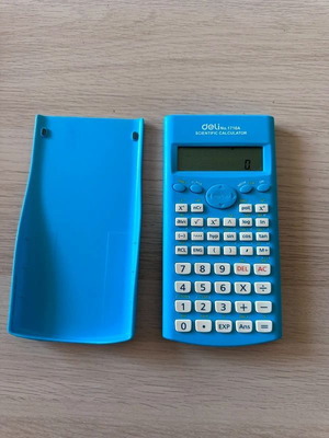 Deli 1710A Scientific Calculator New Blue Color