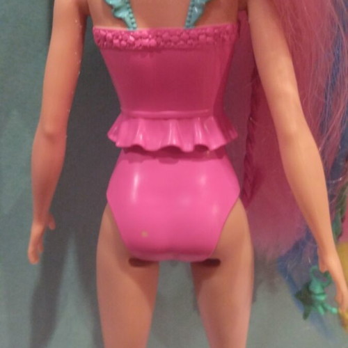 Barbie Cool Colours doll like new with colorful highlights