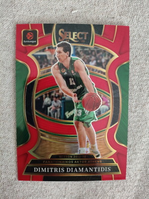 Dimitris Diamantidis Euroleague Select 25-26 basketball card