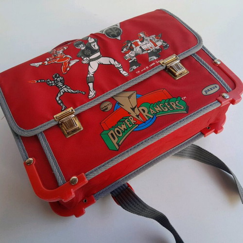Power Rangers 1996 Paxos school bag new in excellent condition