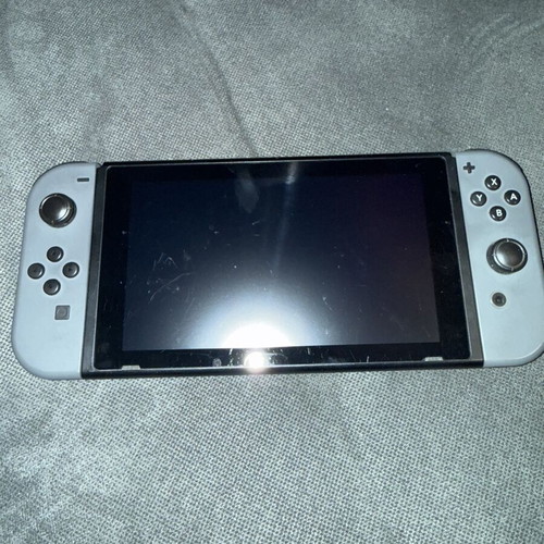 Nintendo Switch V2 console used with Pokémon Violet and DLC