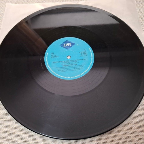 Samantha Fox Do Ya Do Ya (Wanna Please Me) 12' μεταχειρισμένο, pop