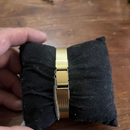 Pulsar 24k gold-plated women's watch like new