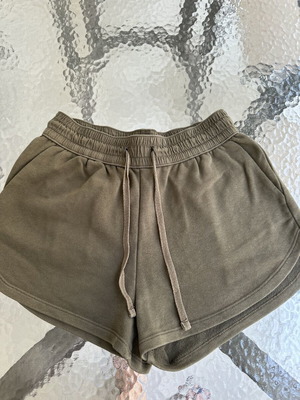 H&M shorts size S like new, khaki green
