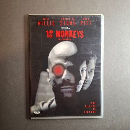 12 Monkeys DVD like new, thriller sci-fi