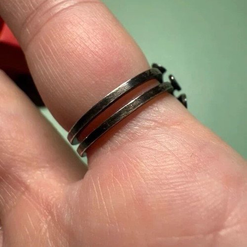 Bolero Ring by Konstantinos Georgopoulos Silver 925 Handmade