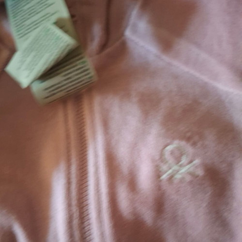 Benetton velour tracksuit for girls new with tags, pink, size S