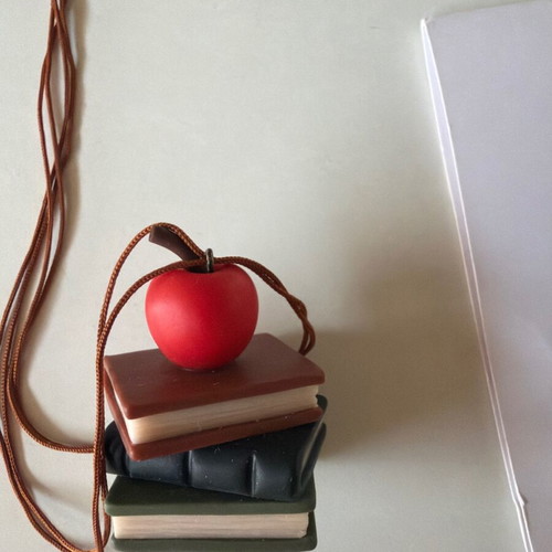 Handmade necklace and brooch set new, perfect gift for teachers