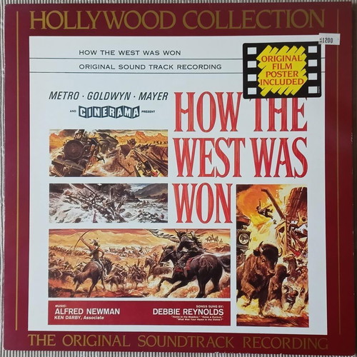 How The West Was Won vinyl soundtrack like new with poster