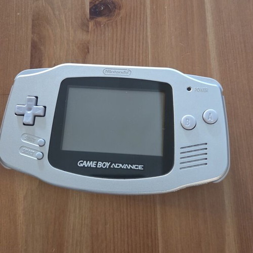 Nintendo Game Boy Advance Silver handheld console