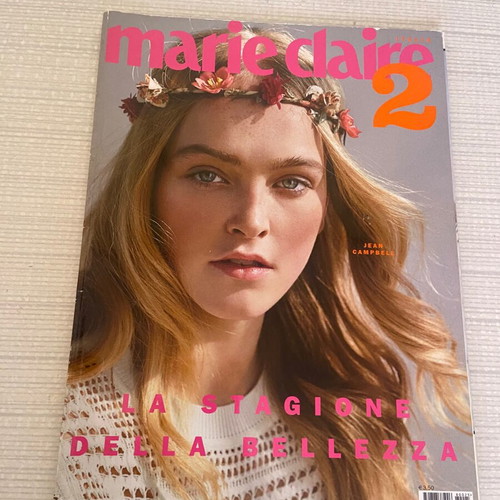 Marie Claire Italia magazine summer 2018 like new