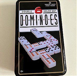 Επιτραπέζιο «double 6 color dot dominoes»