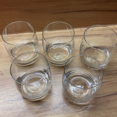 Johnnie Walker whiskey glass set of 5 new