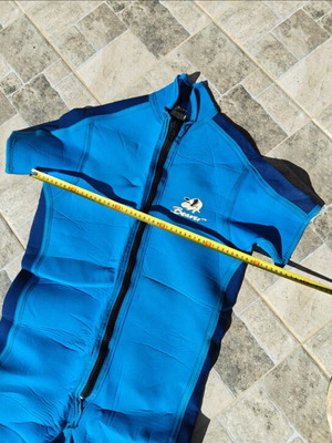 Beaver zip up wetsuit used for diving and swimming