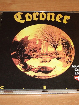 Coroner R.I.P. CD употребяван, метъл албум