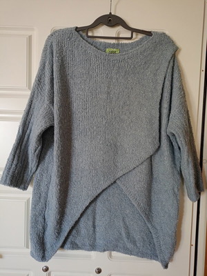 Baby Blue Sweater one size like new