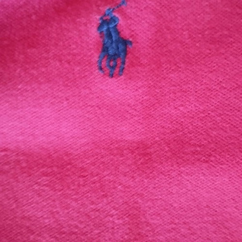 Polo Ralph Lauren Kids Polo Shirt XL (16) Like New, Pink and Blue
