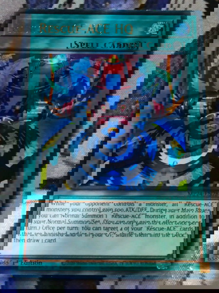 Rescue Ace HQ (Ultra Rare, Yugioh)