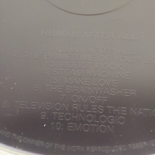Daft Punk Human After All CD like new, electronic music